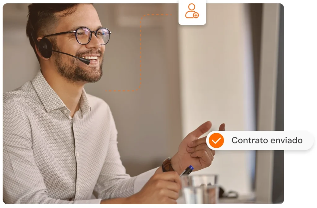 Elementos visuais do novo site institucional da SuperVendedores