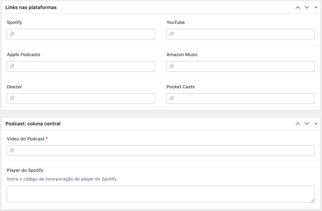 Painel de gestão personalizado do site institucional do SuperVendedores